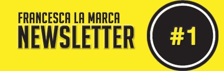 Banner della newsletter di Francesca La Marca
