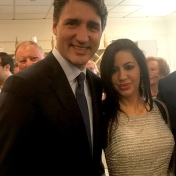 Con il Primo Ministro Justin Trudeau