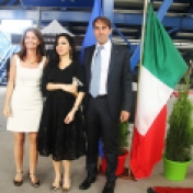 Con il Console Generale d'Italia Marco Riccardo Rusconi e Signora